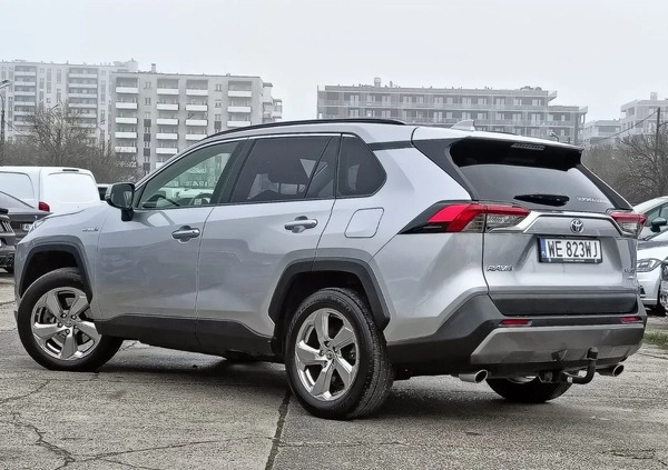 Toyota RAV4 cena 128900 przebieg: 98628, rok produkcji 2019 z Warszawa małe 529